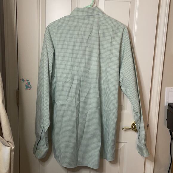 Brooks Brothers mint green button down 17 6/7 - Picture 7 of 7